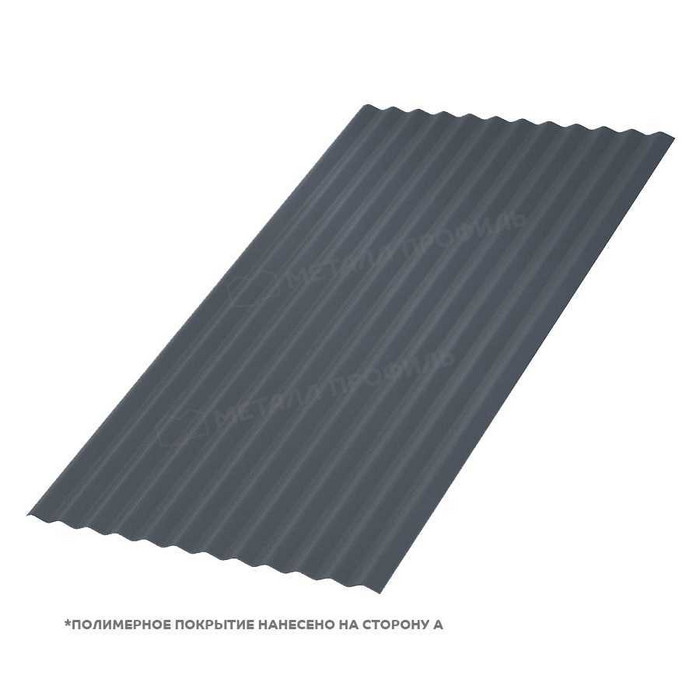 Профлист Металл Профиль МП-18 0,5 VikingMP® E RAL 7024 Серый графит | B